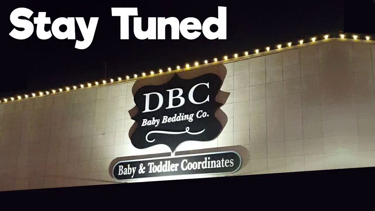DBC Baby Bedding Co Live Shopping 7-23-2020