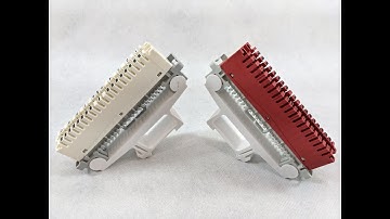 Pi-Home -  Krone LSA DIN rail holder