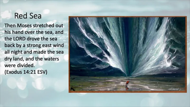 Water (Flood, Red Sea, Baptism)