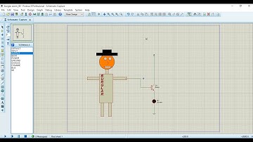 How to make burglar alarm circuit simulation in proteus | theft alarm in proteus