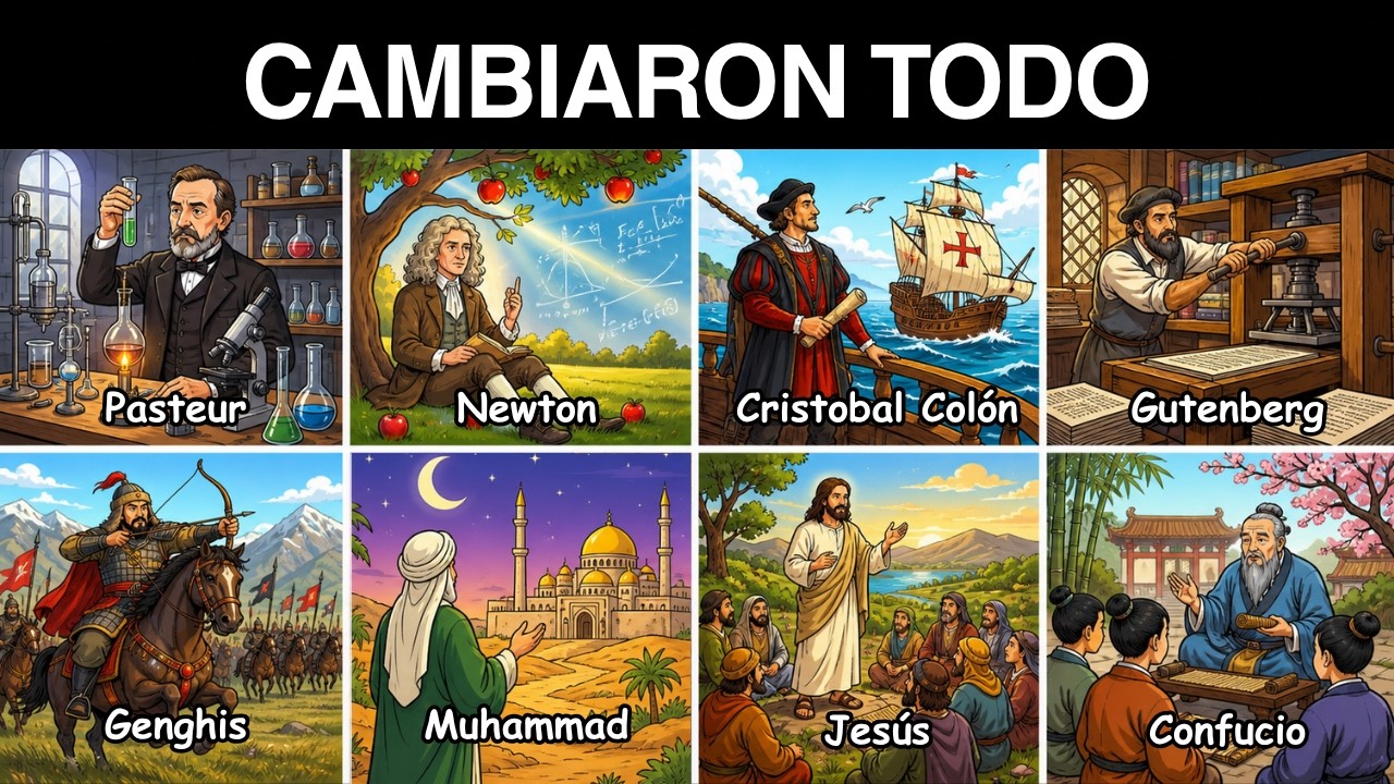 10 Personajes Históricos Que Cambiaron el Curso de la Humanidad