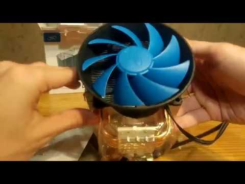 Deepcool Gammaxx 300 кулер для процессора i5 3470 I установка и обзор I сокет 1155