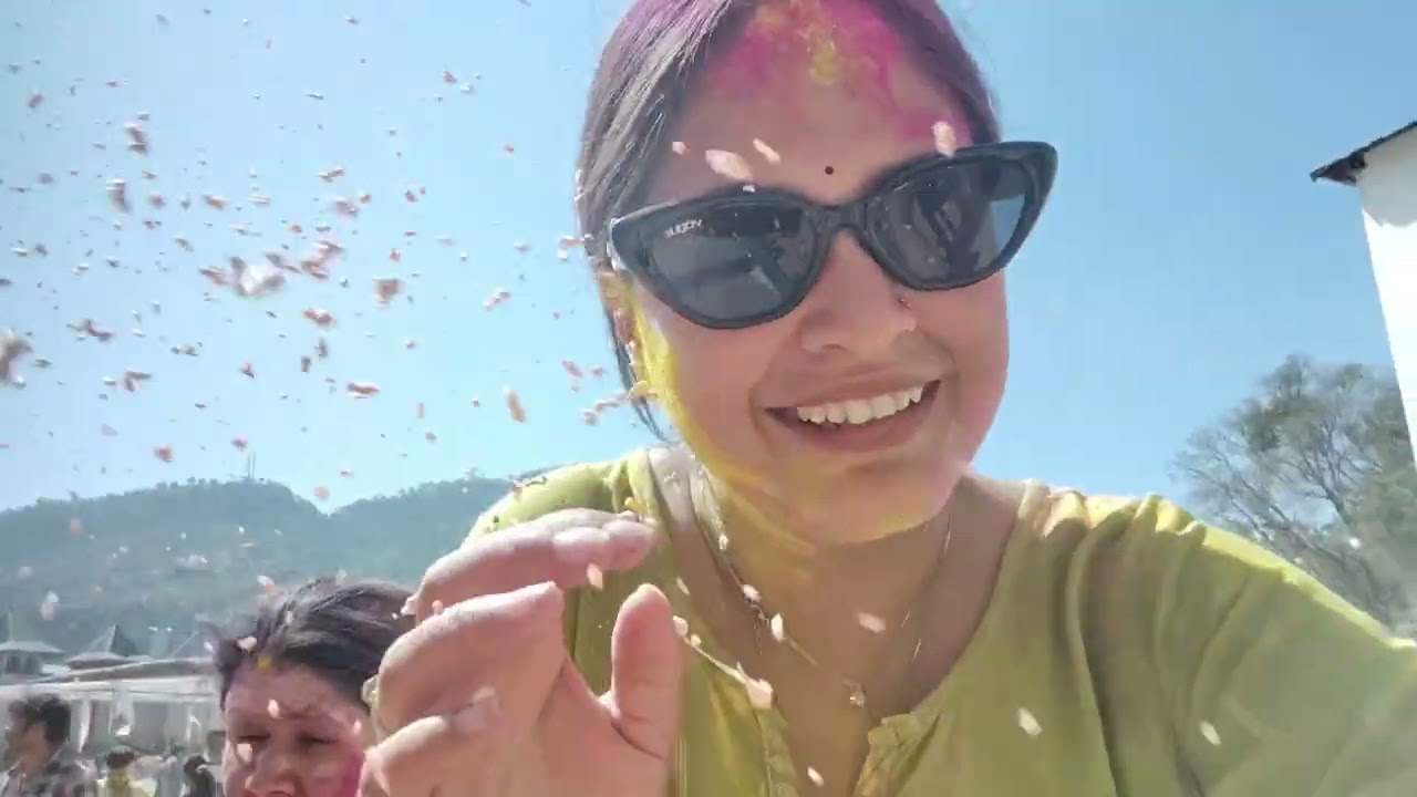 Holi special day😍🌸