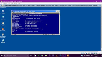 8086 Programming Data Trasnfer Instruction using masm