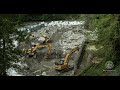 Dam removal time-lapse on Washington's Middle Fork Nooksack River (2020)