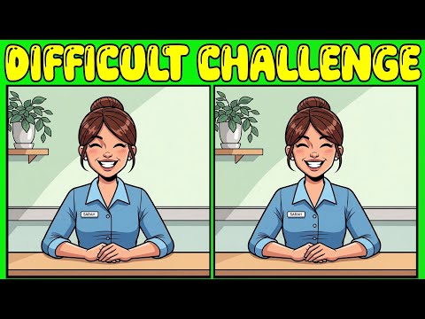 Brain Gym 🧠 Spot the Difference HARD — Can Your Brain Still Do This? | Find 3 Differences