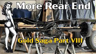 More Rear End, Pinion Seal and Bearing , Backward Brake Spring, K 10 4X4 Gold Saga Part 8