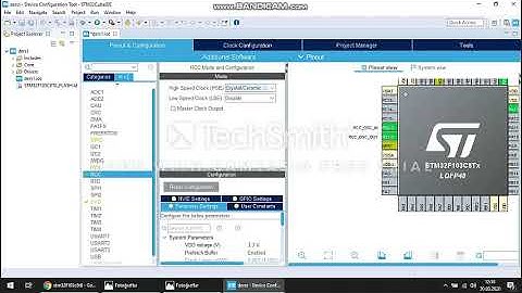 STM32F103 İle Led yakma.(led blink)