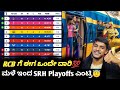 Tata ipl 2024 3 slots sealed for playoffs kannadarcb and csk to play playoffs decider match