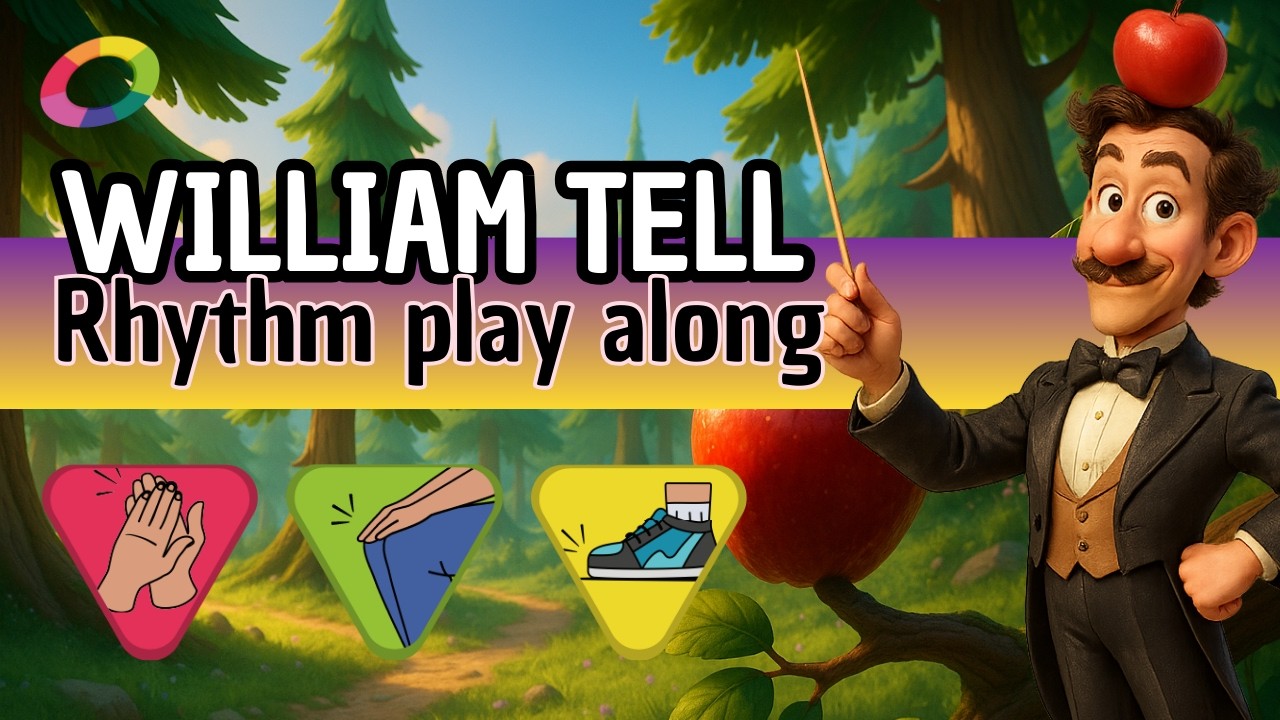 William Tell 🥁 Body Percussion Challenge with “William Tell Overture” | Percussió Corporal