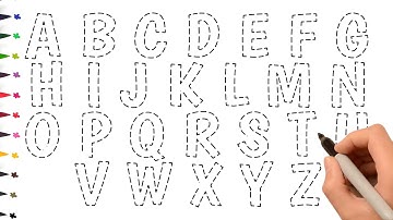 How to draw Alphabet Lore Faceless - Alphabet Drawing and Coloring