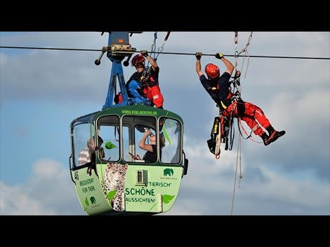 Cable car accident strands up to 100 passengers in Cologne