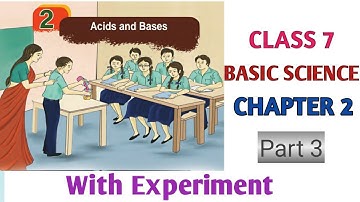 Class 7 Chapter 2 Basic Science Acids and Bases |Kerala syllabus new textbook | part 3