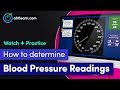 How to Take a Blood Pressure Manually - YouTube