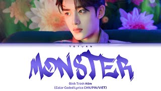 [Vietsub] Monster -  Đinh Trình Hâm【TNT时代少年团】 (Color Coded Lyrics)