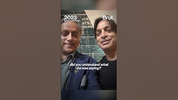 When Shashi Tharoor met Shoaib Akhtar... @WakeUpPant