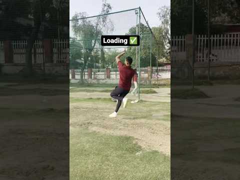 My latest Bowling Session | Rhythmic runup 🔥 fast bowling tips ✅ #shorts #shortsvideo #cricket