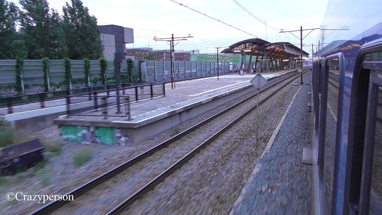 Treinrit door de ruit: Rotterdam Blaak - Barendrecht