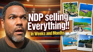 NDP plans to sell Everything within Weeks and Months in Saint Vincent and the Grenadines 😱😳🙈