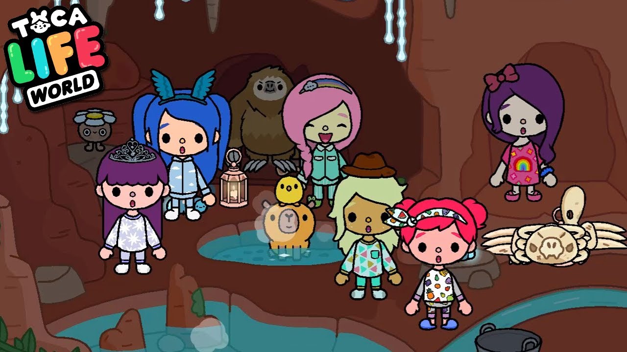 UMA NOITE no PARQUE (Toca Life World) ‹ Luli Rarity ›