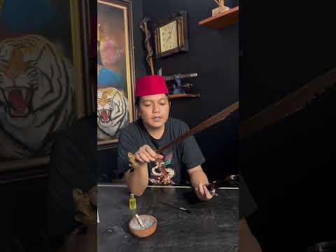 CRAZY Very Old Original Kalimantan Mandau Ancestors Heirloom Mandaudayak Kalimantan