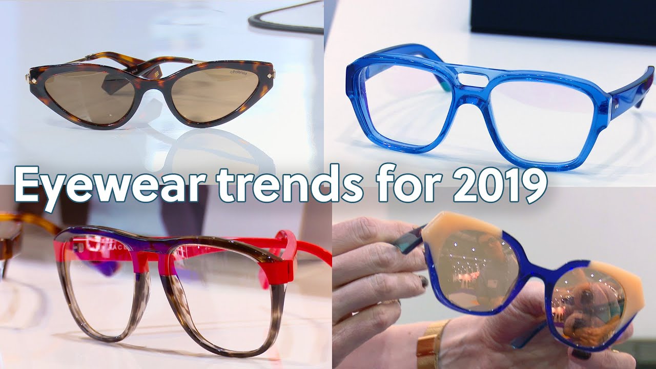 Eyewear trends for 2019 - YouTube