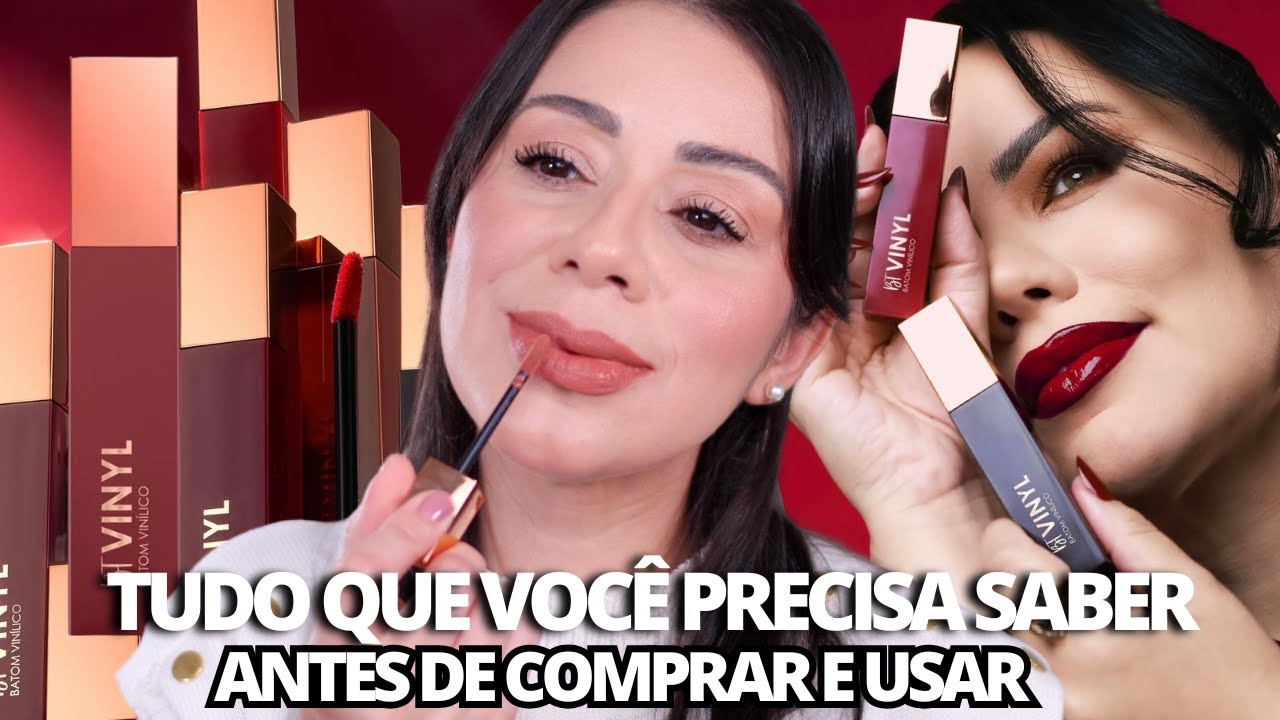 Novidade Bruna Tavares Batom Vinyl | Teste de duração, Coparação e Resultado final