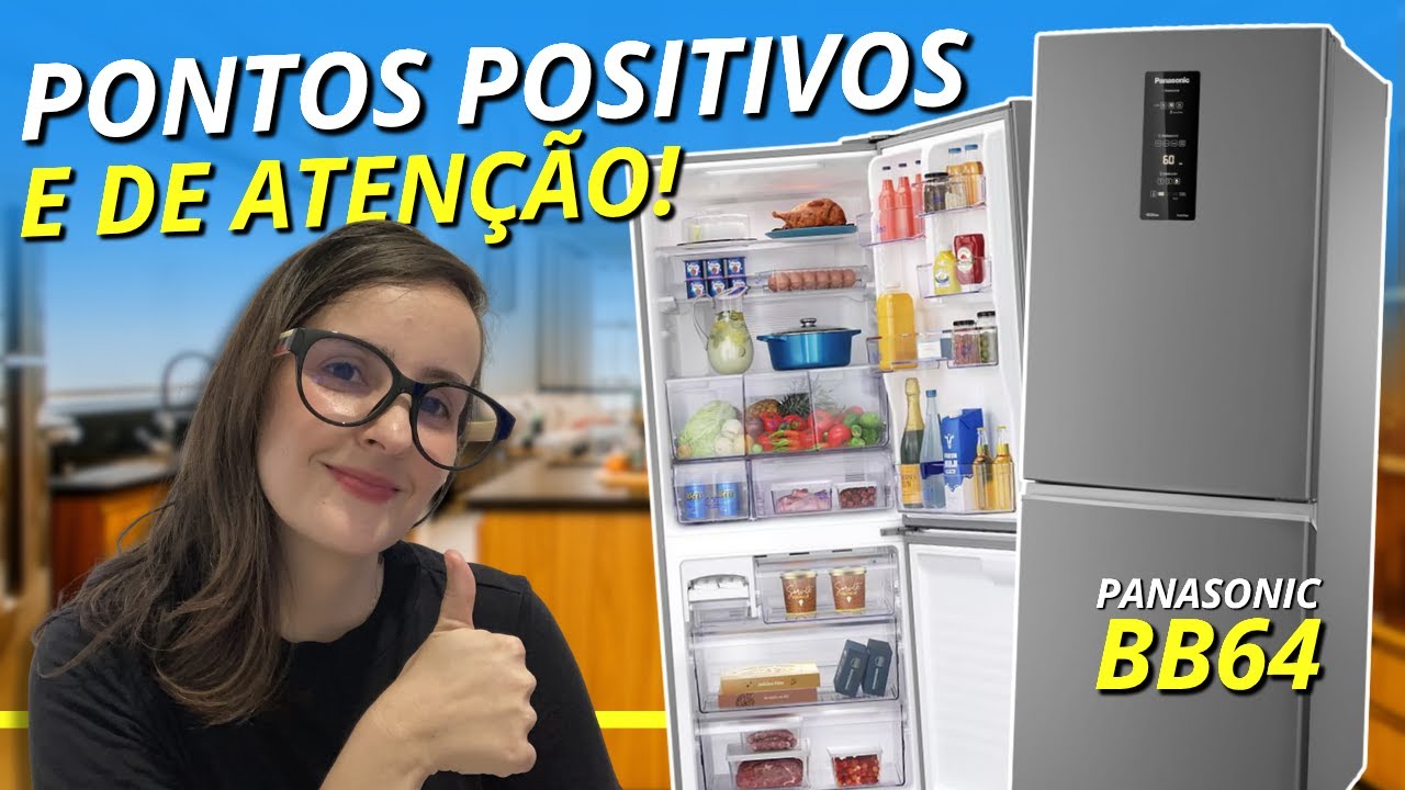 GELADEIRA PANASONIC BB64 | Vale a Pena? Análise Completa de Design, Funcionalidades e Preço