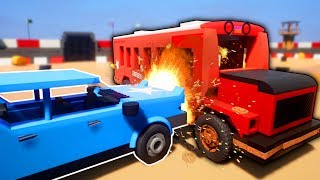 EXPLOSIVE DEMOLITION DERBY! - Brick Rigs Multiplayer Gameplay screenshot 3