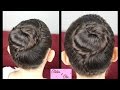 Chongo / Moño YinYang | Peinados con Trenzas | Peinados para colegio