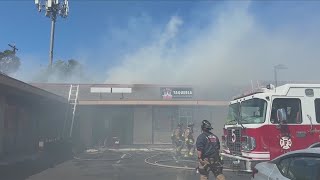 Fire near Fresno 7-Eleven investigated as possible arson