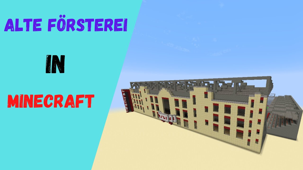 Alte Försterei in Minecraft - YouTube