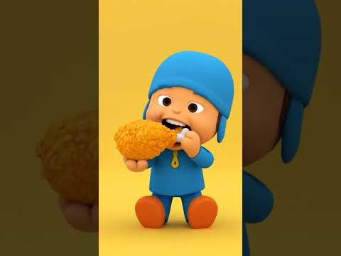 pocoyo eats fried chicken #DreamScreenAI