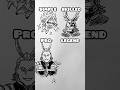 How to draw Allmight in different level #shorts #anime #drawing #allmight #fyp