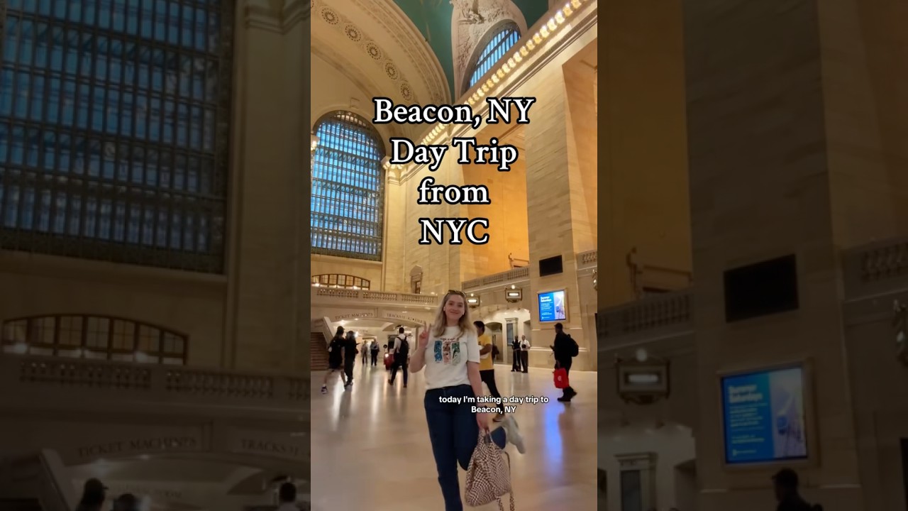 Vlog of my day trip from NYC to Beacon, NY! 