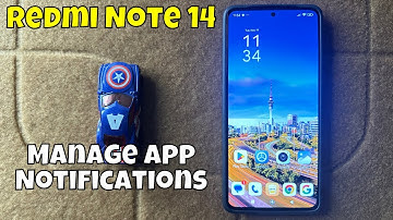 How to Manage App Notifications in Redmi Note 14 / Turn On / Off Notifications in Redmi Note 14