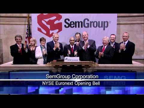 17 December 2010 SemGroup Corporation Celebrates Recent NYSE Listing