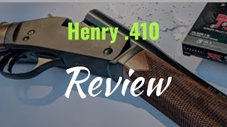 Henry .410 Single Shot Review