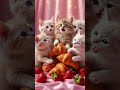 Cute cats- 🐈 #ai #catshorts #cutepet#funny #baby#pets