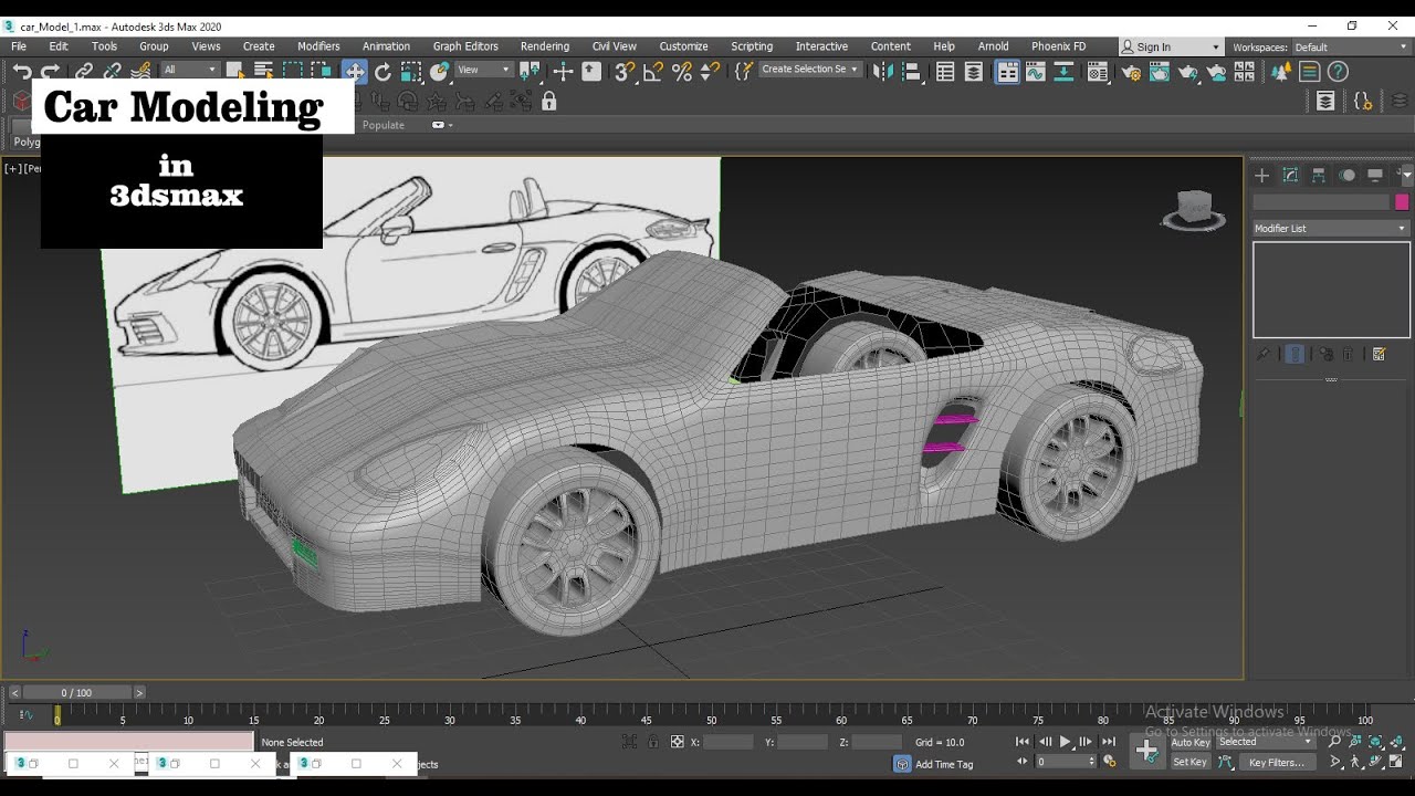 Mastering 3D Car Modeling in 3ds Max: A Step-by-Step Guide ( Part 8 ...