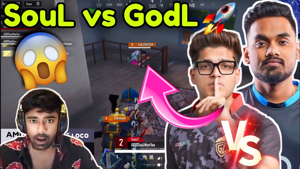 SouL Vs GodL 4v4 Fight🚀 JOKER Vs JONATHAN 🔥 🇮🇳 - YouTube