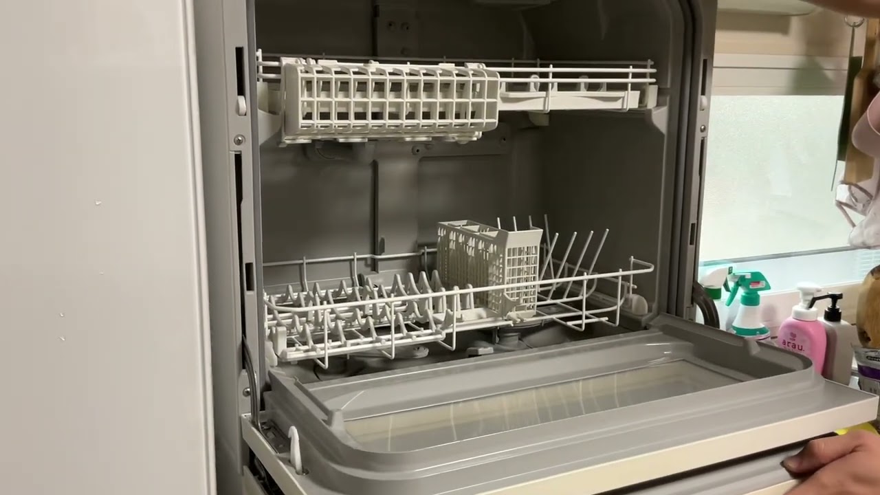 卓上食洗機を交換！設置方法から新型食洗機の紹介まで一挙公開！ - YouTube