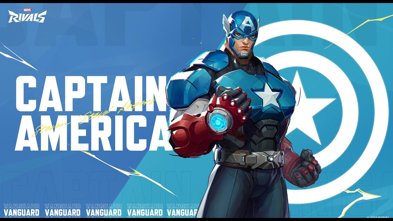 Marvel Rivals Captain America Gameplay