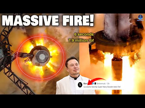 SpaceX Booster 9's Massive 33 Raptor Engines FIRING successfully, Musk confirmed...Crew 7 & more...