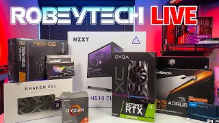 How to Build a PC - Robeytech Live - Ryzen 3700x \/ RTX 2080 Super in an NZXT H510 Elite - Fin