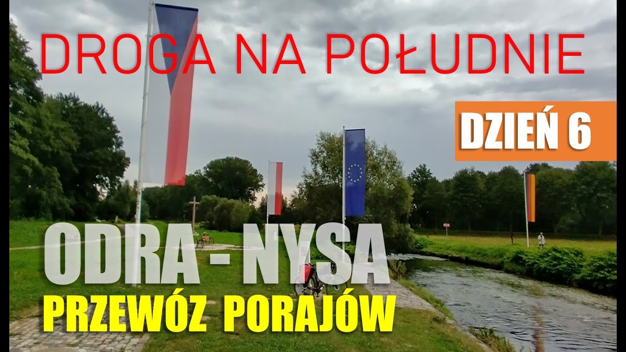 Droga na południe - szlak rowerowy Odra Nysa - Dzień 6: Przewóz --Trójstyk  (D12 Oder- Neiße-Radweg)