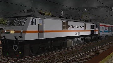 12314 New Delhi Sealdah Rajdhani Express Ignoring Prayagraj Junction | IR-MSTS | NCR | Sealdah WAP7
