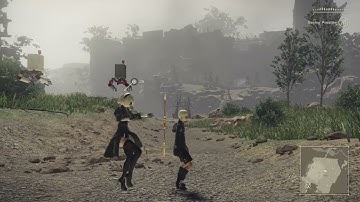 Nier Automata 2B Animation Bug