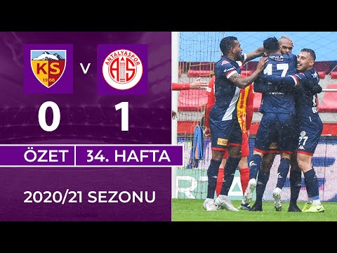 ÖZET: HK Kayserispor 0-1 FTA Antalyaspor | 34. Hafta - 2020/21