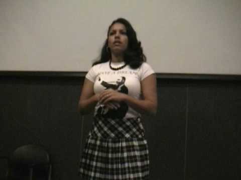 April Hernandez Castillo at Harvard University 2008